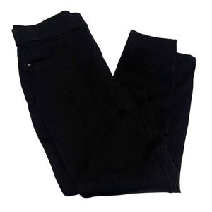 $128 SPANX PONTE THE PERFECT PANTS Ankle 4-Pocket-20202R-Black-Size Medium